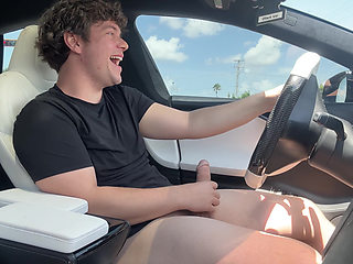 Horny Nympho Alby Rydes Fucked Rough in Backseat