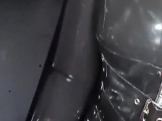 Sounding and Fisting Our Rubber Gimp