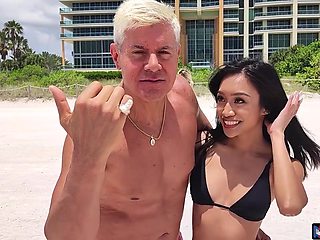 All Mighty Ring Gives Small Dick Power In Rimming, Creampie Threesome W Gigi Dior & Jade Kimiko