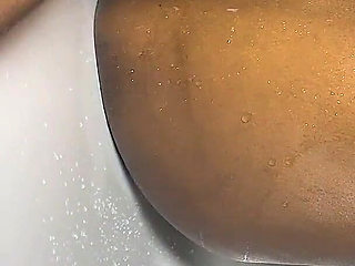 Santa-boy Fucking a Stray-cat Rough in Bathroom