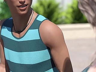 A Wife and Stepmother Awam Main Edition #14b Relax by the Pool