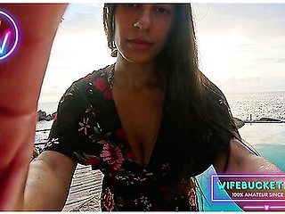 Amateur Milfs By She Gives Head And Rides Cock Against A Beautiful Sunset