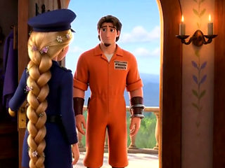 Rapunzel's Innocent Blowjob with Flynn Rider