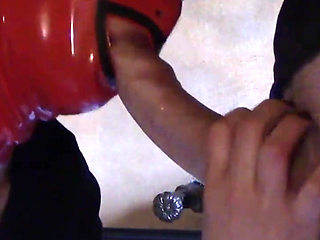 MILF Sucks a Big Cock Close up