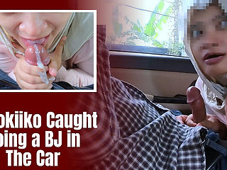 Hijab Girl Cheat with Her Colleague Car and Got Cum In Mouth - Minokiiko