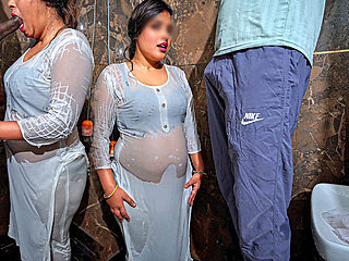 Jija Sali Bath Fuck- Desi Indian Sister-in-law Seduced and Fucked by Jija Ji, When She Taking Shower.