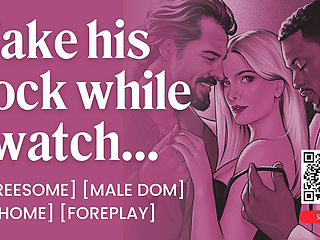 ASMR Audio Porn: Male Daddy Dom Shares His Submissive Wife - MFM Threesome & Wifesharing - Erotic Audio Roleplay for Women