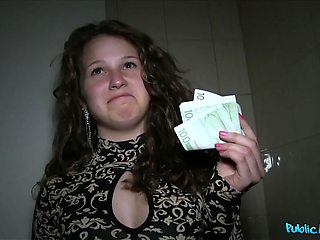 Public agent - 18 yrs older, fertile, her first ever internal cumshot, she's ripe for breeding