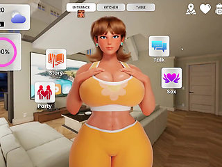 Mansion Days TABOO Hentai Game Ep.5 fucking STEPMOM THROAT in the LAUDRY ROOM while her DAUGHTERS are in the ROOM NEXT DOOR !