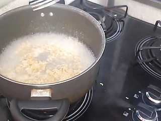 Feeding My Slave Piss Seasoned Noodles