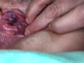 Fingering Ass MILF GILF Solo