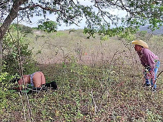 Rural stepfather fucks his busty, big-assed stepdaughter in the countryside.