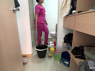 Cleaning at Rick's place is a fun day part 1