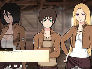 ATK ON SURVEY CORPS  PART 1 Trouble in the barn