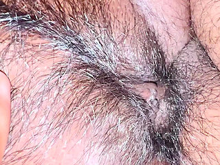 My husband fucking my hairy pussy with his small dick