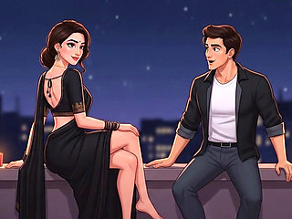 terrace par jake khub maze kiye (Hindi)