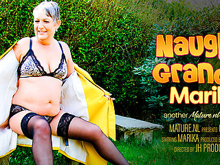 Grandma Marika Loves To Play With Her Wet Pussy