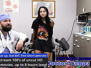 Dr Tampa Gyno Exam - Zombae's First Time Medical Fetish with Finger Fucking & Moaning Teen