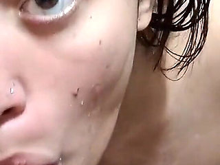 My Innocent Young Stepdaughter Learning to Suck Cock and I Cum on Her Face