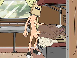 FuckerMan Series: Follow the Train for Hot Sex with Everyone Onboard - Big Tits, Creampie, and Tight Pussy Action
