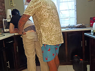 Fucked in the kitchen