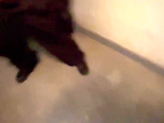 Teen Slut Has Rough Sex in Random Stairwell