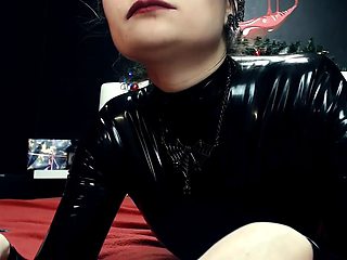 pleasing fetish anal actions with latex and bdsm