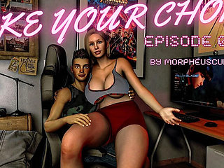 Helping Stepmom Offers Choice in Front of Young Men - Episode 1 Anal MILF 3D Animation