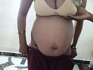 Desi Bhabhi Pregnant Face Fuck and Massage with Devar in Indian Village