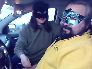 Face slapping in the Car