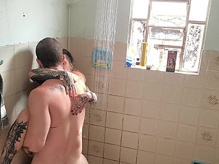 Fucking the Ass in the Shower