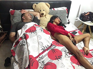 I give my husband's cock a blowjob until I orgasm.