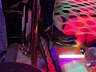 Gonzo rump opening up with plaything delectation gonzo
