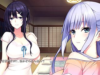 Hentai gameplay featuring country-themed anime porn with big tits