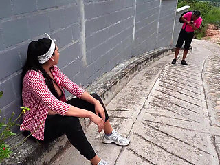 I Fuck Nerdo at Home in the Middle of Pregnancy the Bastard Had a Lot of Milk and He Came in My Pussy