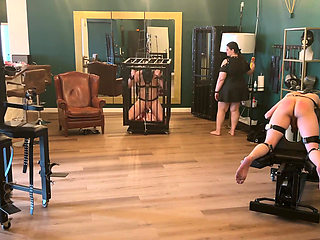 Fetish Lofts with My 2 Slaves, Punishment Area, Slave Treatment, Cage and Special Lounger, Part 2-2.
