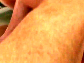 Sweet big ass teen milked with a warm load on her body