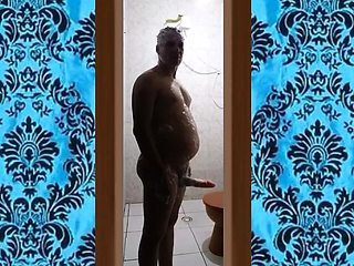Meu Banho Gostoso Com o Pau Duro 011