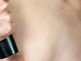 Teen Nipples Vacuum Cleaner Sucking