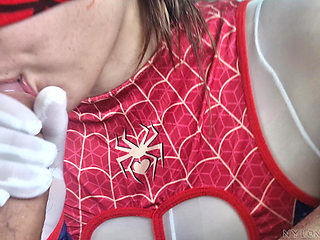 POV Elena Clarck Spider Blowjob