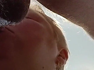 I Fuck My Neighbor in the Mouth in the Kitchen and Cum