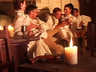 Great Orgy in the 18th Century Venetian Inn