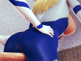 Invisible Woman Is Getting Fucked with Elastic Dick. Parody