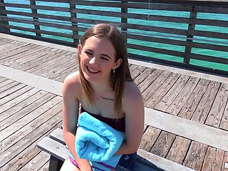 Teenage Gives Bum For Cash 1 - Public Pickups