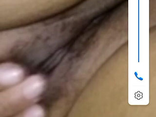 Girlfriend Video Calling Pusssy Finger with Asmr