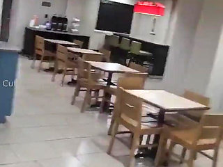 Fucking Sexy Black Pussy by Stairs BBC