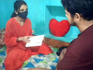 Tution Teacher Fuck College Girl Sex with Student, Beautiful Indian Desi Village Girl 18+ Tight Pussy Fuck Xxxx Hindi