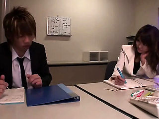 Fantasy Office: Miho the Hot New Worker with a Secret - Scene 4