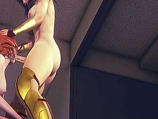 Carol Fonda In Marvel Dc Hentai Futanari Gets Fucked And Sucks Wonder Woman Futa - Japanese Asian Manga Anime Game Porn