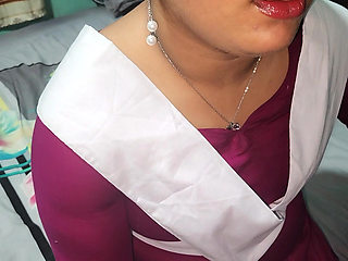 stepCousin caught watching a movie with her boyfriend and fucked part 01